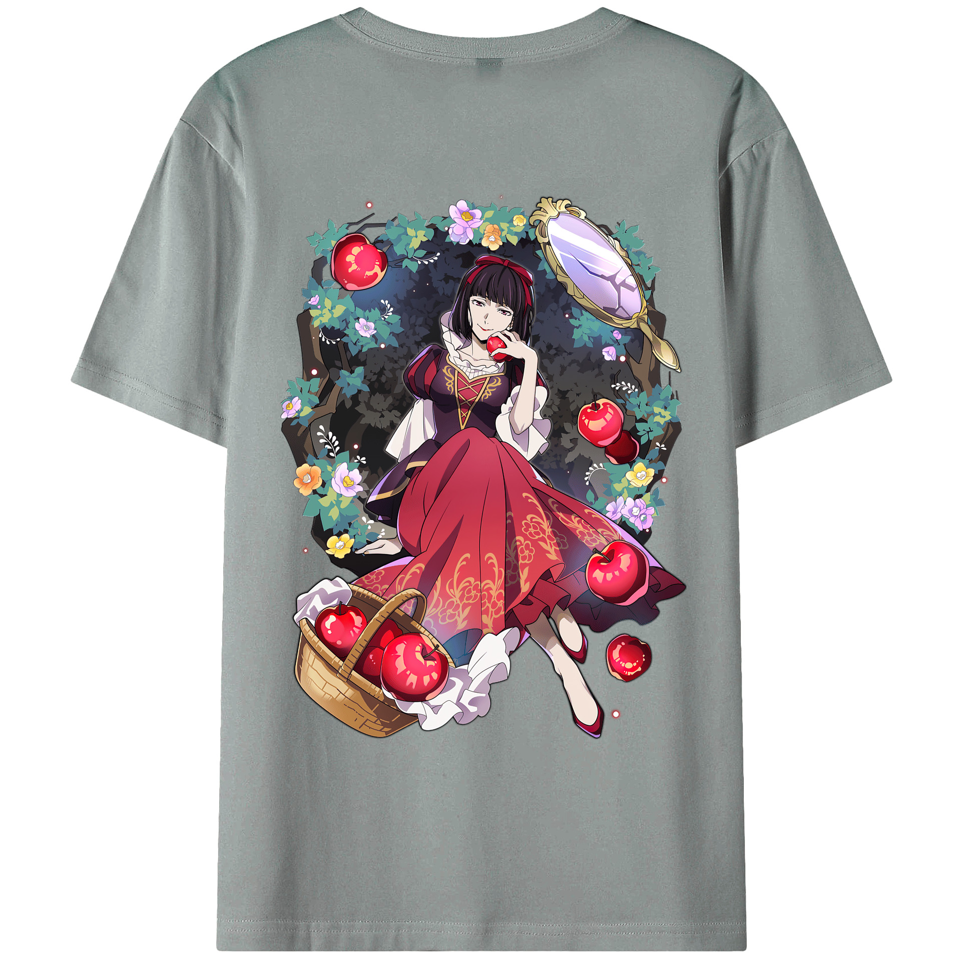 （画像用） 文豪ストレイドッグス Bungo Stray Dogs 綿100％ メンズ半袖Tシャツ（バックプリント） 通気性